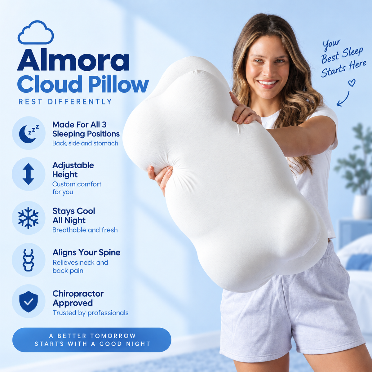 Almora Cloud Pillow